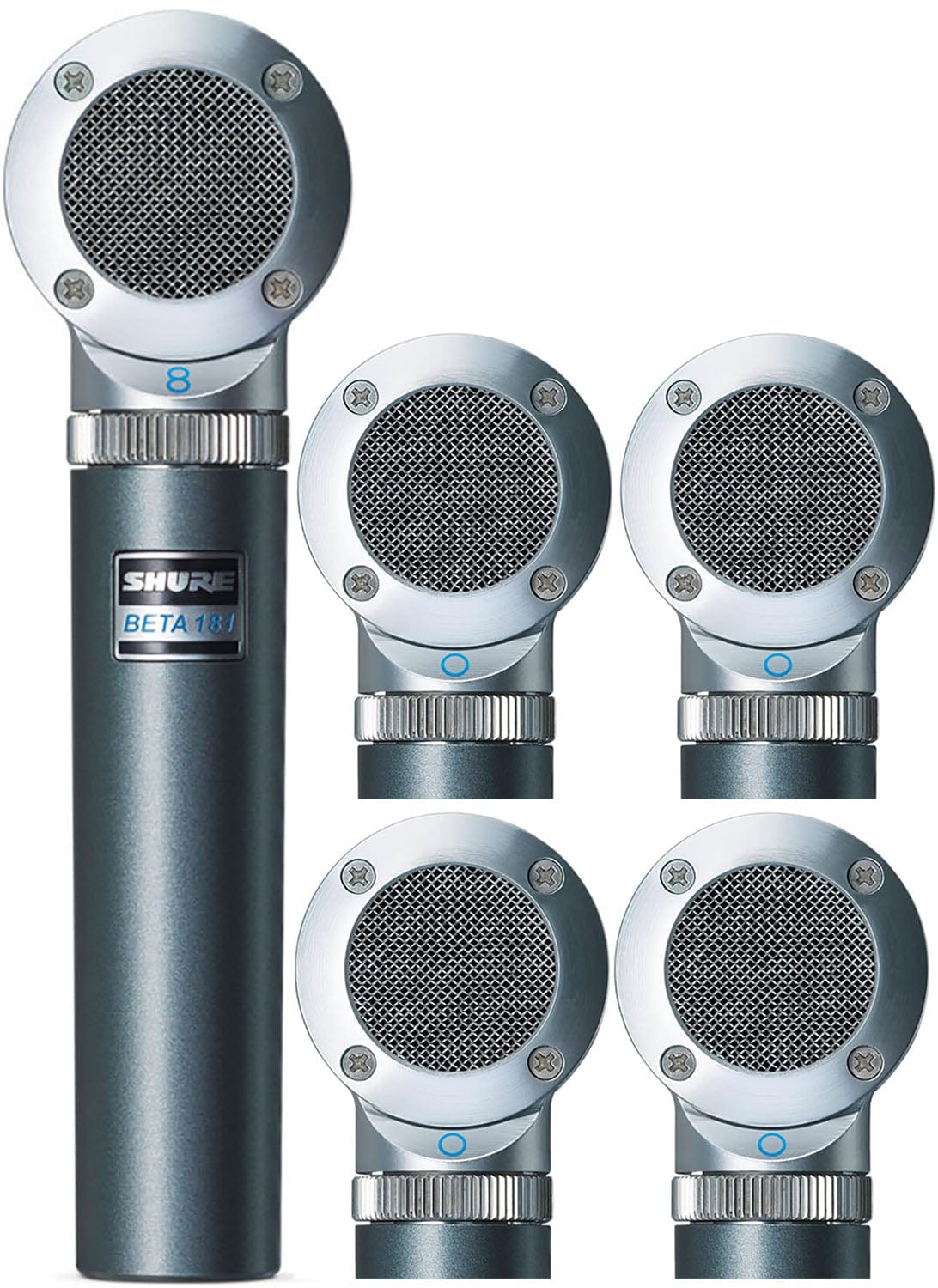 Shure BETA-181/KIT Side-Address Instrument Microphone with 4x Interchangeable Capsules