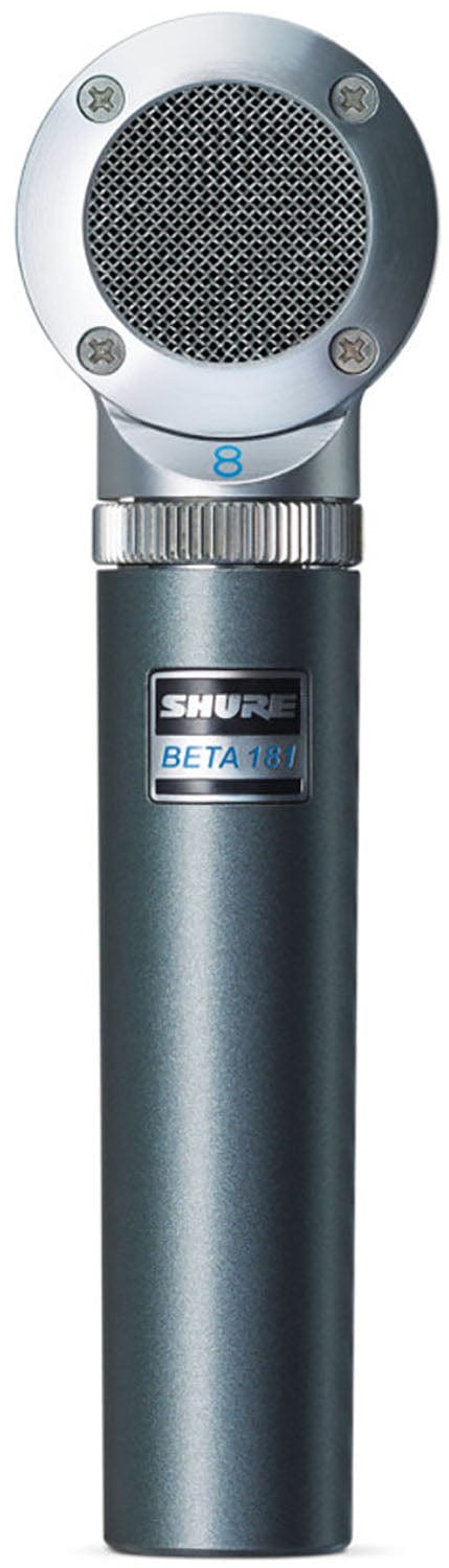 Shure BETA-181 four interchangeable capsules
