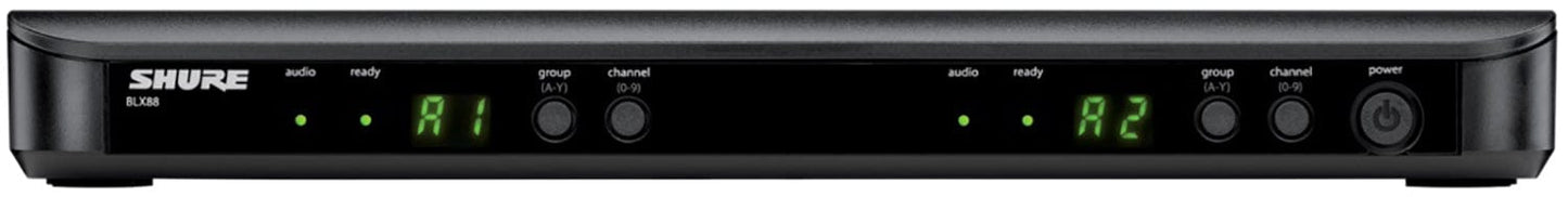 Shure BLX1288 Wireless Combo System with SM58 Handheld and MX153 Earset - H11 Band