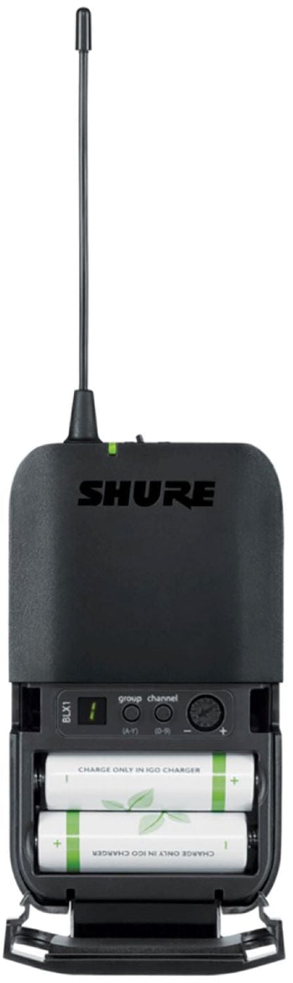 Shure BLX1288 Wireless Combo System with SM58 Handheld and MX153 Earset - J11 Band