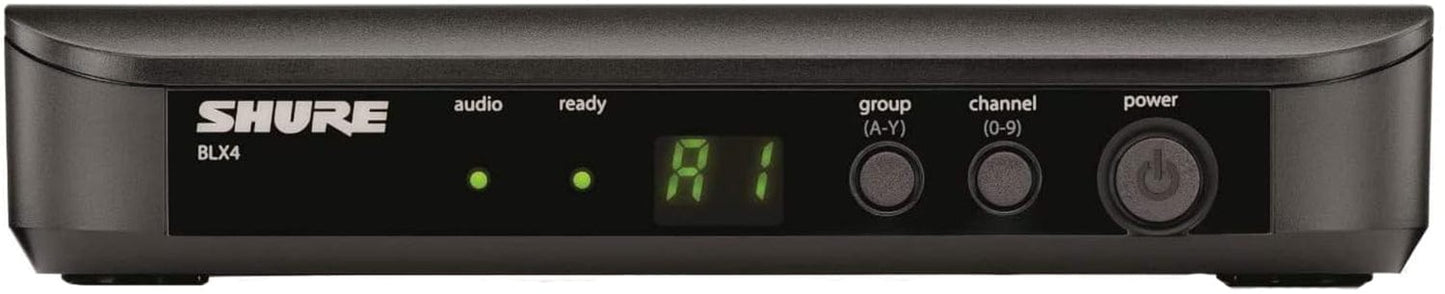 Shure BLX14 Wireless Instrument System with Beta 98H/C Clip-on Gooseneck Microphone - H11 Band