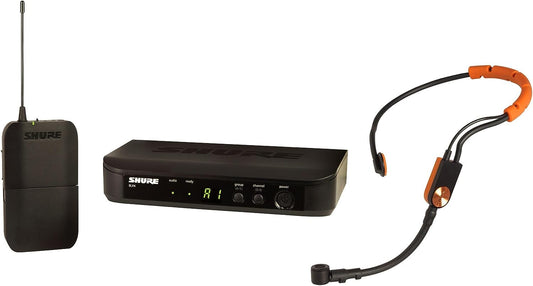 Shure BLX14/SM31FH fitness headset wireless system J11 band full kit