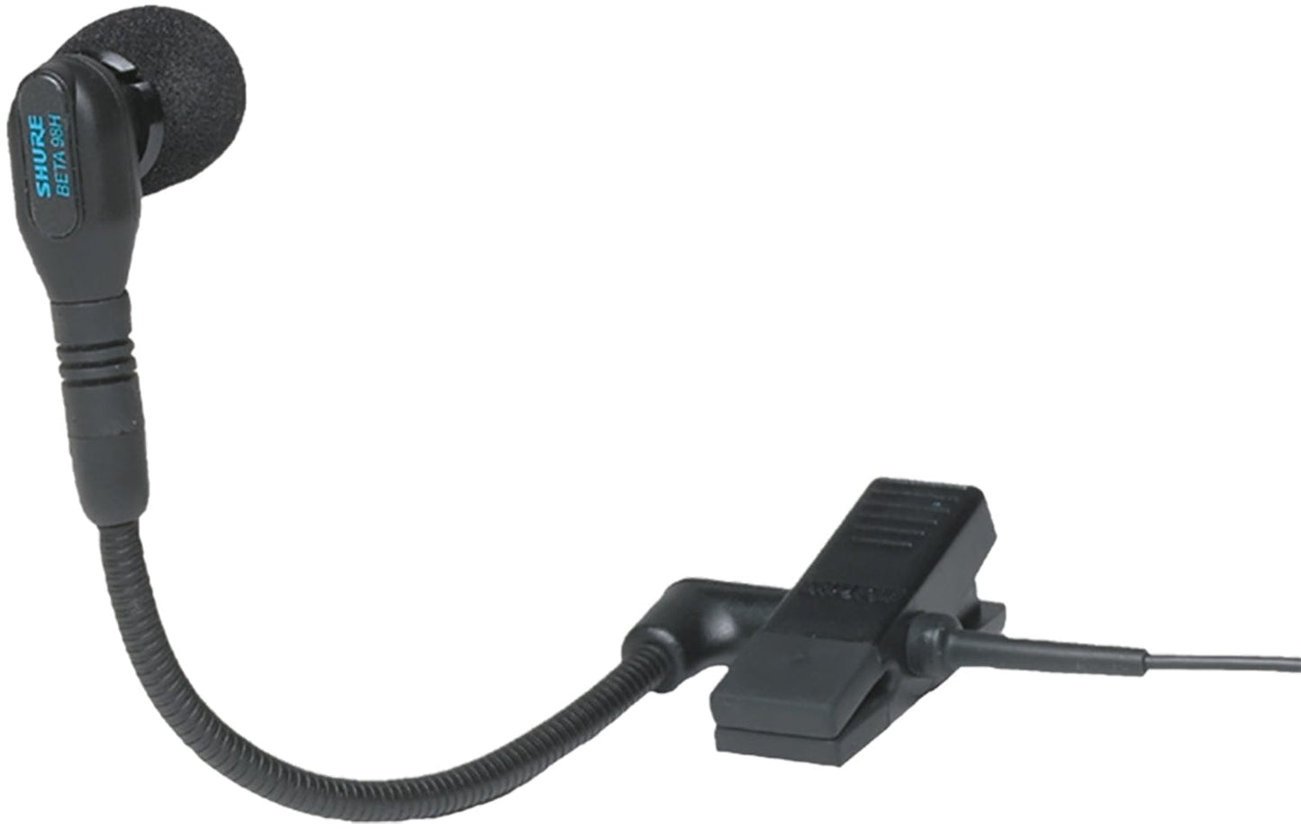 Shure BLX14R Wireless Rack-mount Instrument System with Beta 98H/C Clip-on Gooseneck Microphone - H11 Band