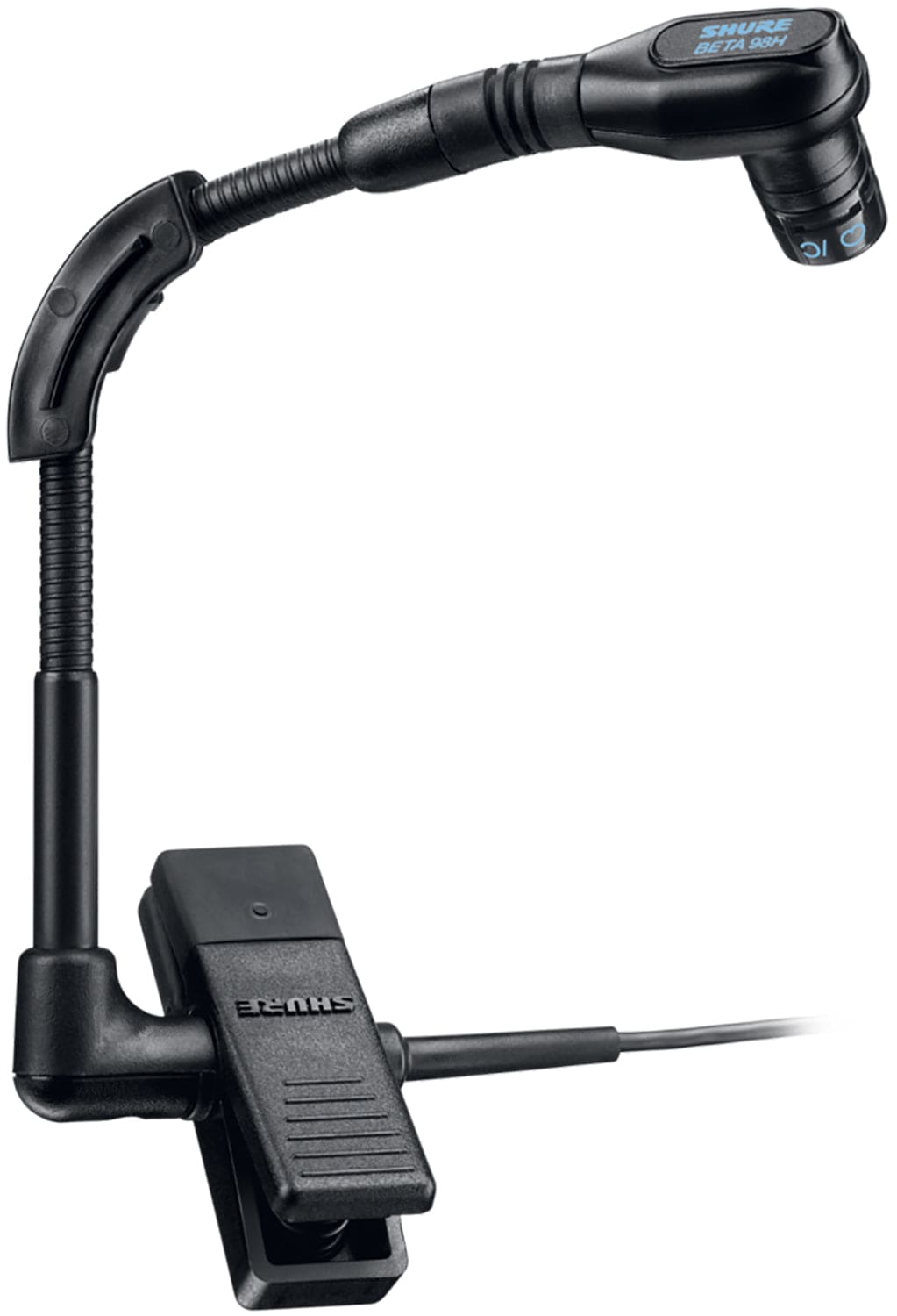 Shure BLX14R Wireless Rack-mount Instrument System with Beta 98H/C Clip-on Gooseneck Microphone - J11 Band