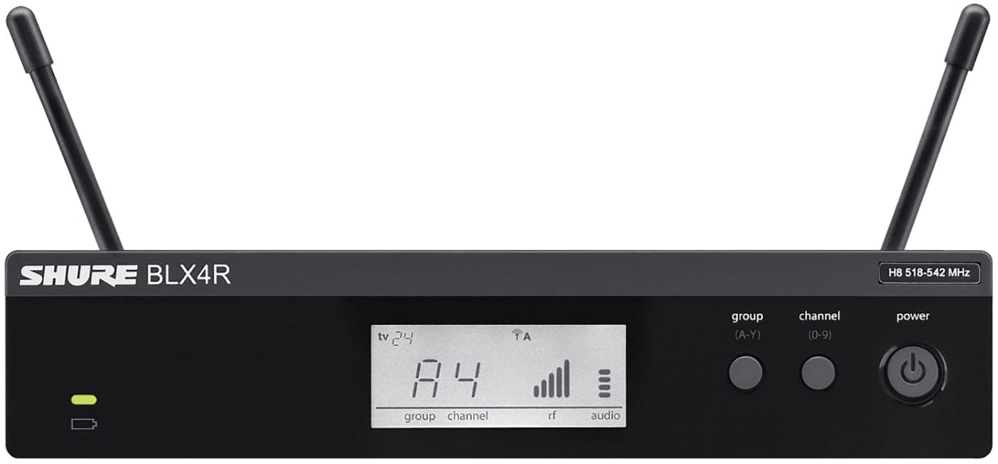 Shure BLX14R Wireless Rack-mount Guitar System - J11 Band