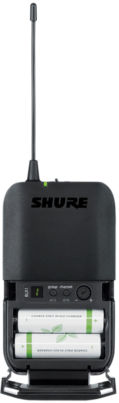 Shure BLX14R Wireless Rack-mount Headset System with SM35 Headset Microphone - H11 Band