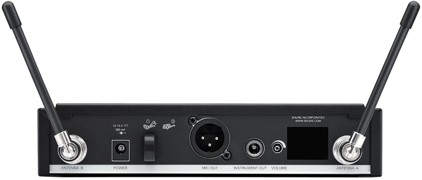 Shure BLX14R Wireless Rack-mount Headset System with SM35 Headset Microphone - H11 Band