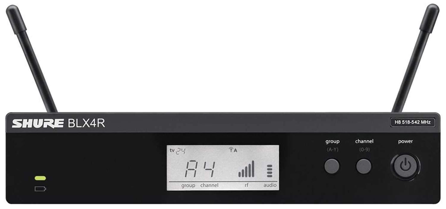 Shure BLX14RW93 Wireless Lavalier Syst with Wl93 H10