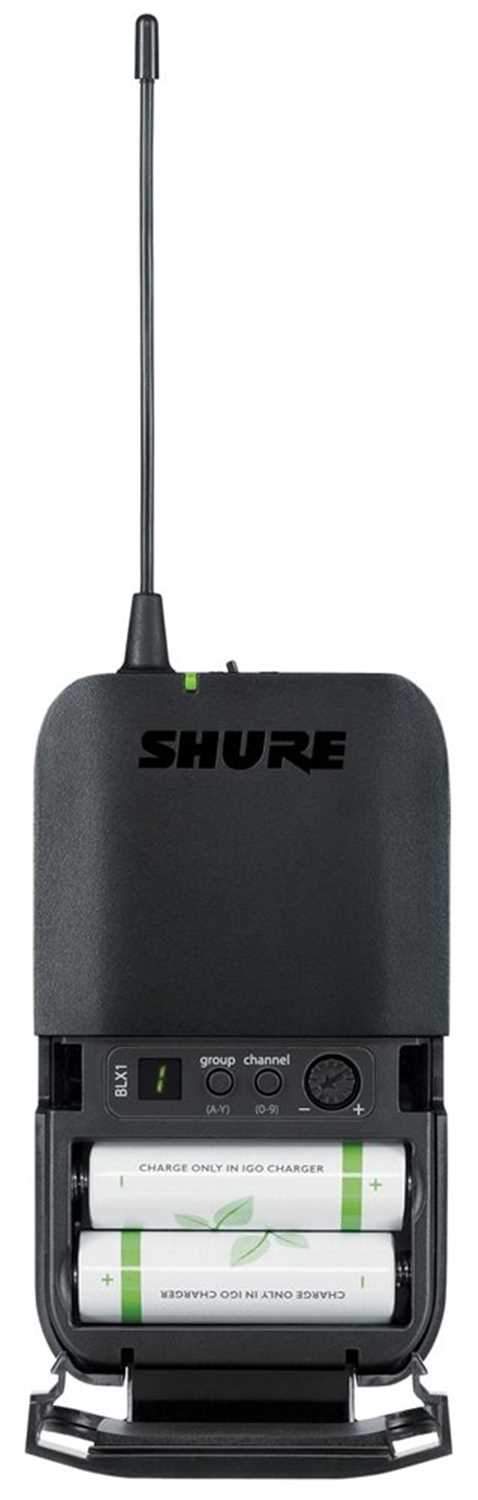 Shure BLX14RW93 Wireless Lavalier Syst with Wl93 H10
