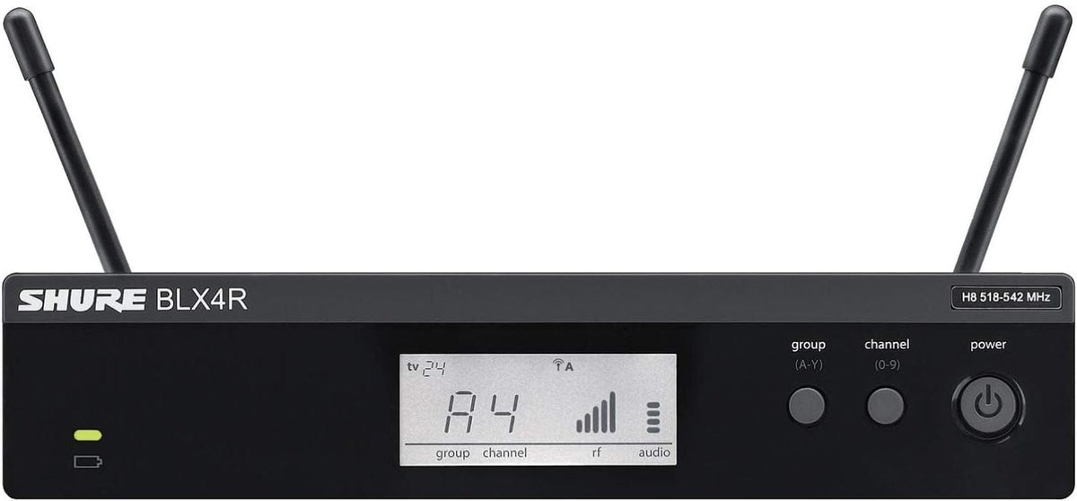 Shure BLX4R receiver from the BLX14R/W93 system