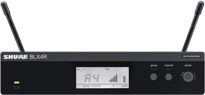 Shure BLX14R Wireless Rack-mount Presenter System with WL93 Miniature Lavalier Microphone - J11 Band