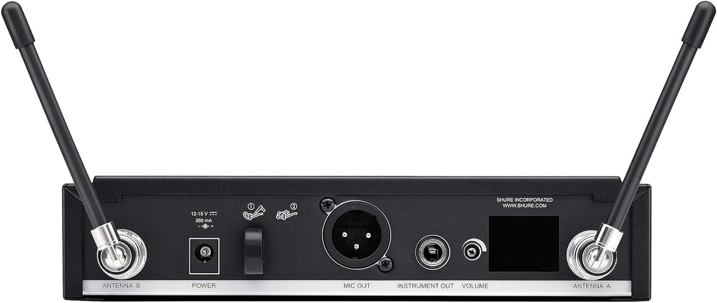 Shure BLX14R Wireless Rack-mount Presenter System with WL93 Miniature Lavalier Microphone - J11 Band