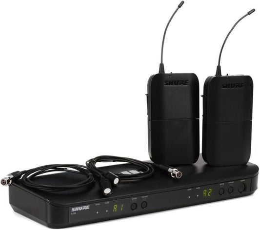 Shure BLX188/CVL dual presenter wireless system J11 band full kit