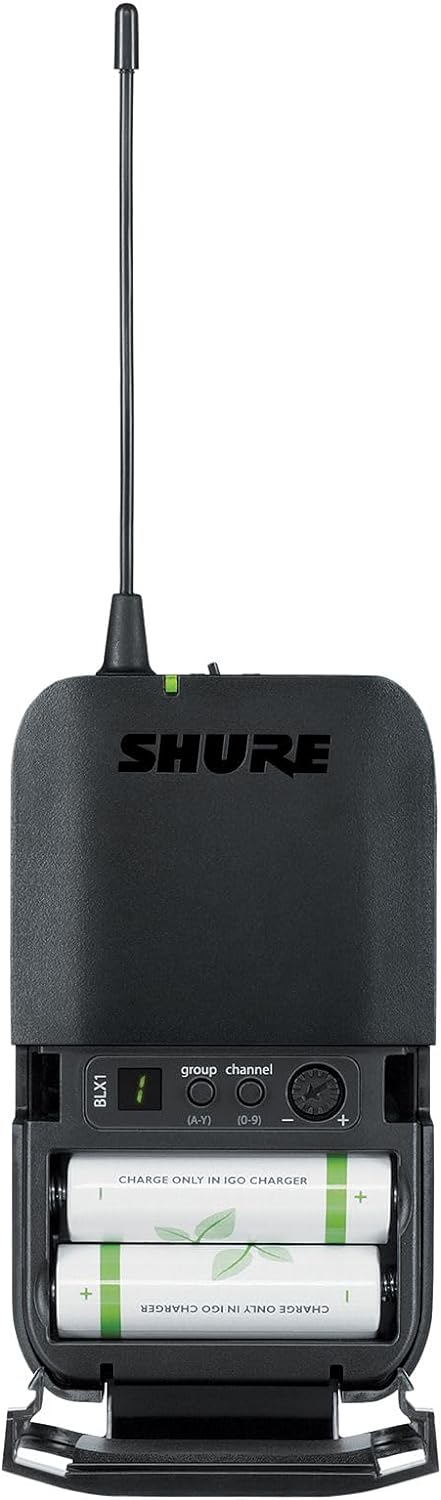 Shure BLX188 Wireless Dual Presenter System with Two CVL Lavalier Microphones - J11 Band