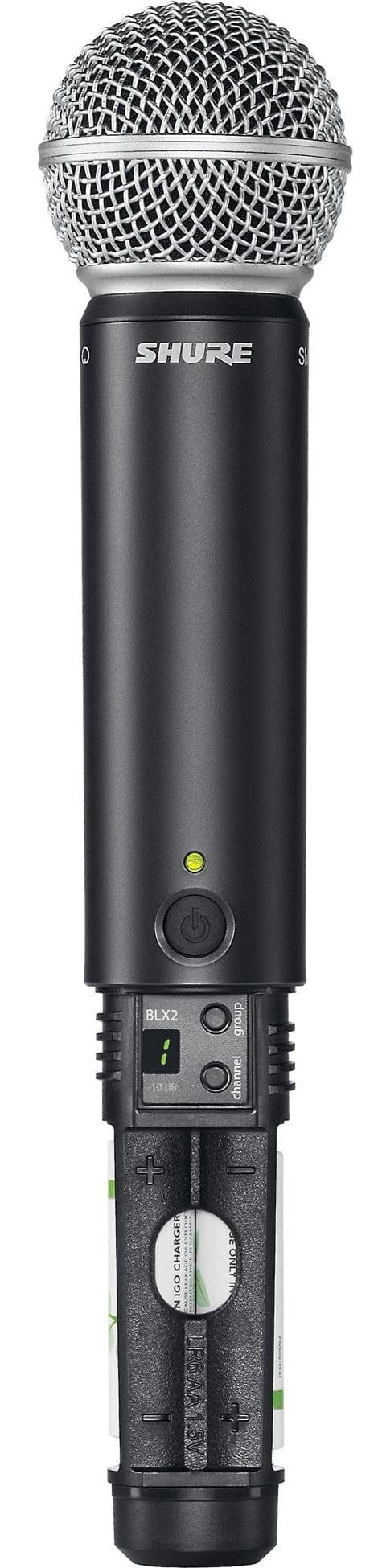 Shure BLX2/SM58 analog wireless handheld transmitter, additional product photo 2