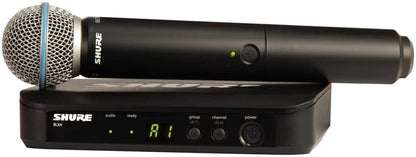 Shure BLX24 Wireless Handheld Mic Sys w Beta58 H9