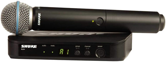 Shure BLX24/B58-H9 wireless system with Beta 58A