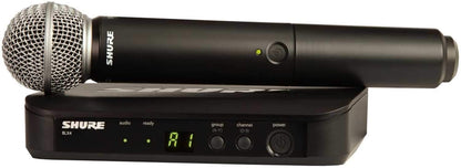 Shure BLX24SM58 Wireless Handheld Mic System Sm58 H10