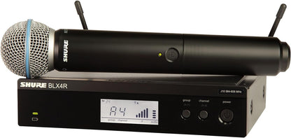 Shure BLX24R Wireless Vocal Rack-mount Set with Beta 58A - H11 Band