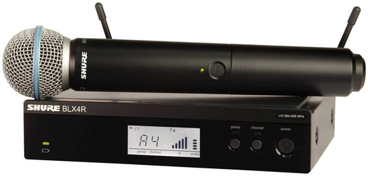 Shure BLX24R/B58-H9 wireless system with Beta 58A
