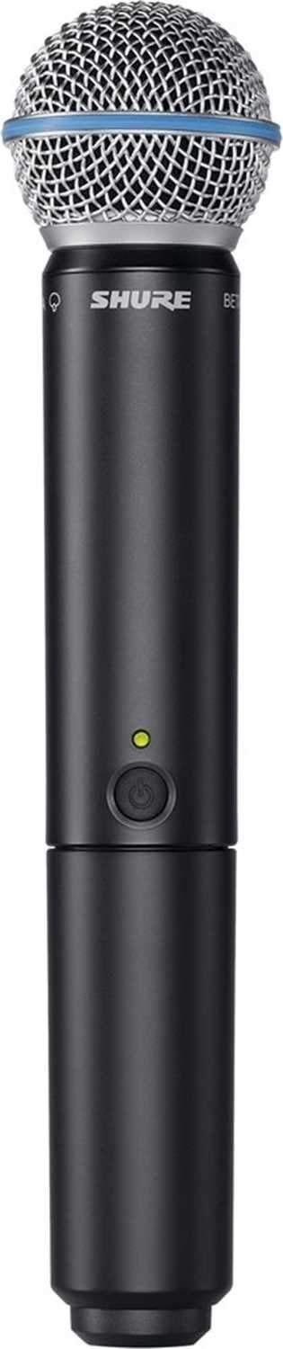 Shure BLX24RB58 Wireless Rachmount Handheld Mic with Beta58 H9