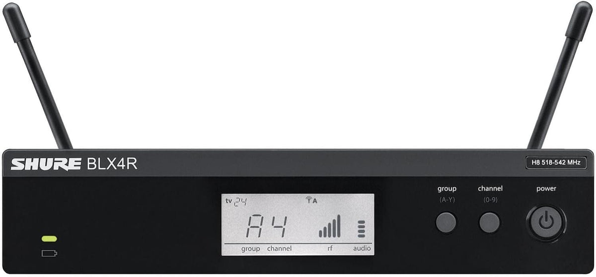 Shure BLX4R receiver from the BLX24R/B58 system