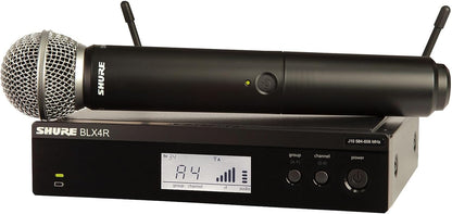 Shure BLX24R Wireless Rack-mount Vocal System with SM58 - H11 Band