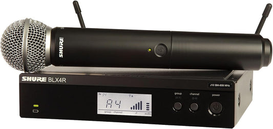 Shure BLX24R/SM58 rack-mount wireless vocal system H11 band full kit