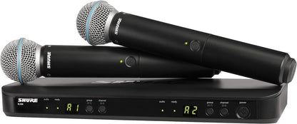 Shure BLX288 Wireless Dual Vocal System with 2x Beta 58A - H11 Band