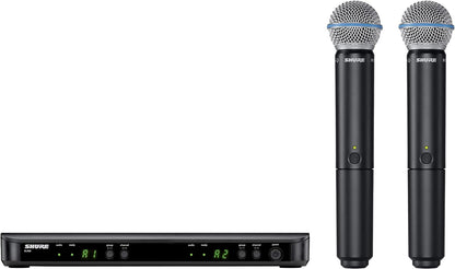 Shure BLX288 Wireless Dual Vocal System with 2x Beta 58A - H11 Band
