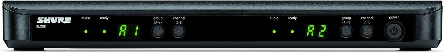 Shure BLX288 Wireless Dual Vocal System with 2x Beta 58A - H9 Band