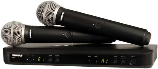 Shure BLX288/PG58-H10 wireless system with PG58