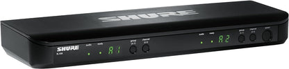 Shure BLX288 Wireless Dual Vocal System with 2x SM58 - H10 Band