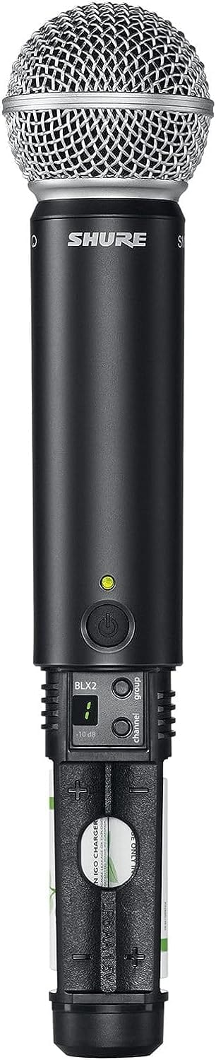 Shure BLX288 Wireless Dual Vocal System with 2x SM58 - H10 Band