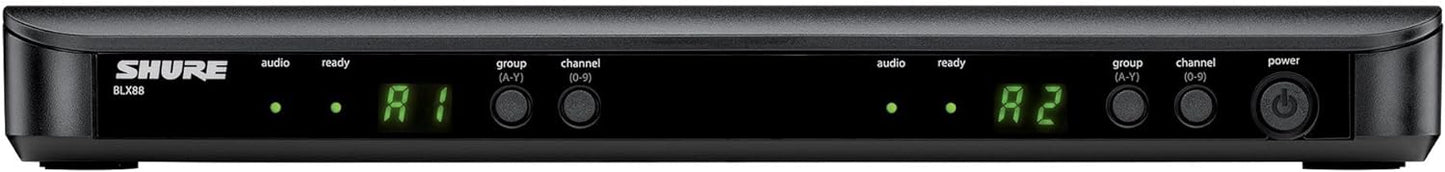 Shure BLX288 Wireless Dual Vocal System with 2x SM58 - J11 Band