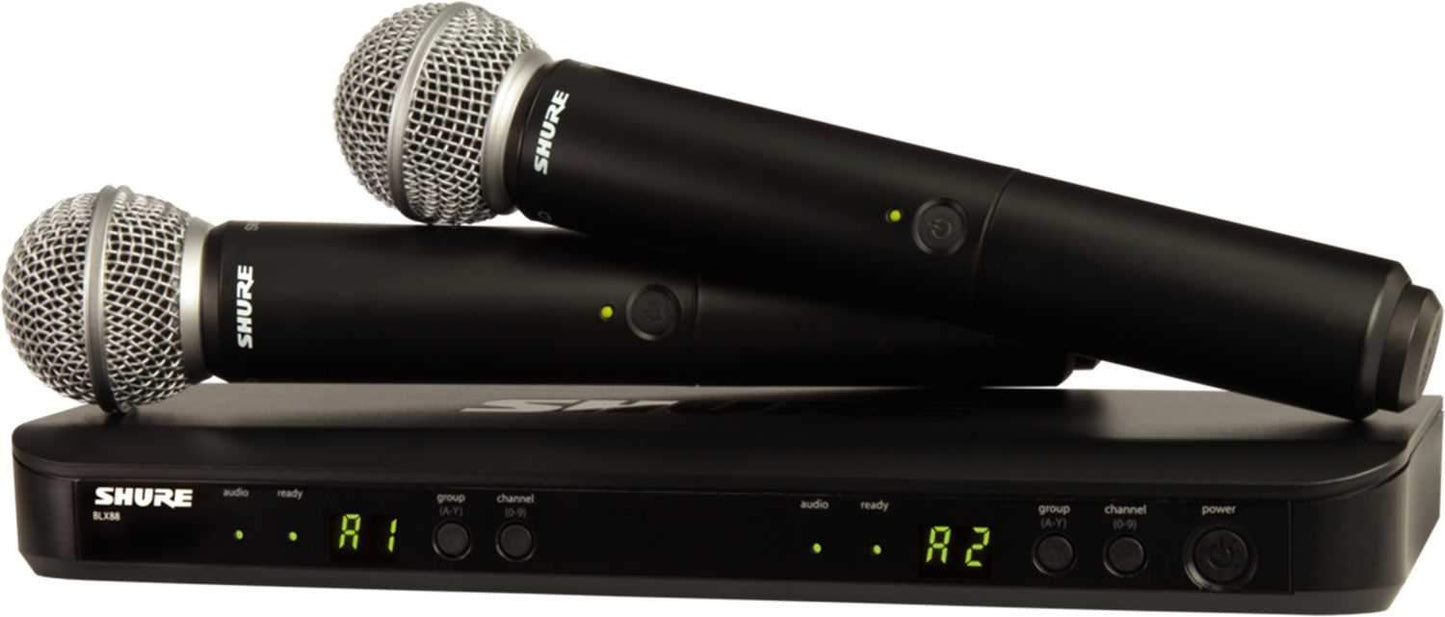Shure BLX288/SM58 Dual SM58 Wireless Vocal System H9