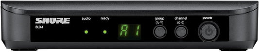 Shure BLX4 single-channel wireless receiver H9 band front panel