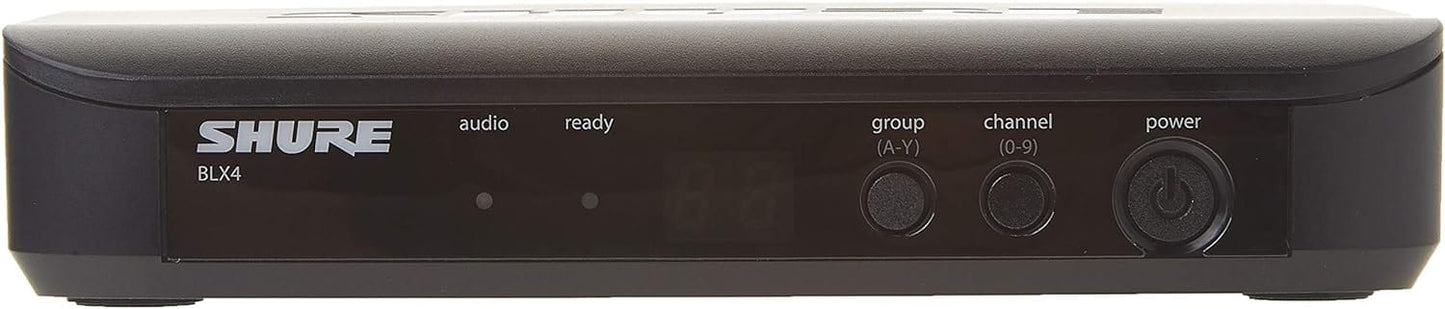 Shure BLX4 Wireless Receiver for BLX Wireless System - H9 Band