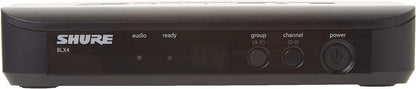 Shure BLX4 Wireless Receiver for BLX Wireless System - H9 Band