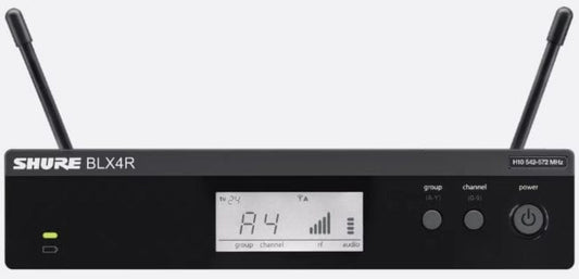 Shure BLX4R-H9 rackmount single-channel wireless receiver