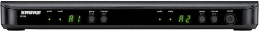 Shure BLX88 dual wireless receiver H11 band front panel