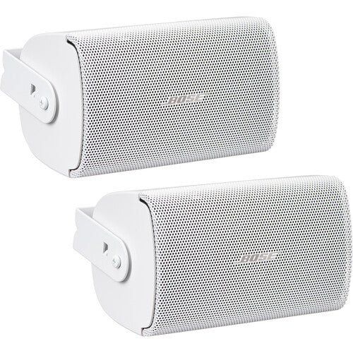 Bose FreeSpace FS2SE white surface mount loudspeaker pair, pair with swivel brackets