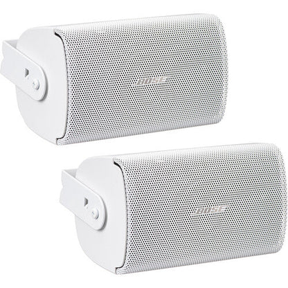 Bose FreeSpace FS2SE white surface mount loudspeaker pair, pair with swivel brackets