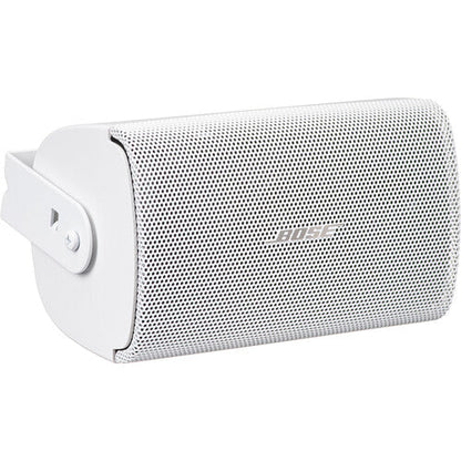 Bose FreeSpace FS2SE white surface mount loudspeaker pair, angled view with bracket