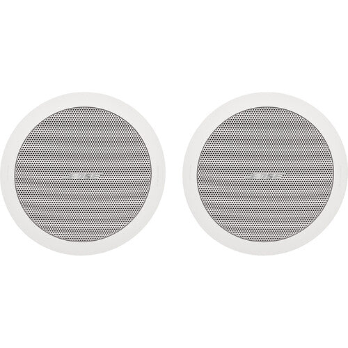 Bose FreeSpace FS2C white in-ceiling loudspeaker pair, pair of white grilles