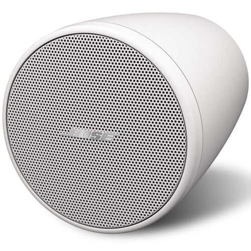 Bose FreeSpace FS2P white pendant loudspeaker pair, close up of the grille