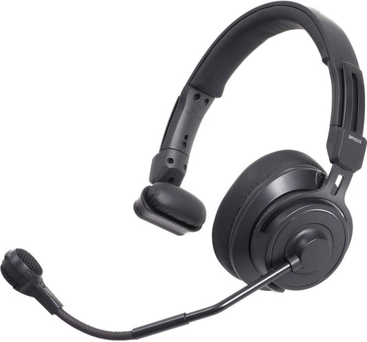 Audio-Technica BPHS2S-UT Single-Ear Broadcast Headset with Hypercardioid Dynamic Microphone, Unterminated product photo