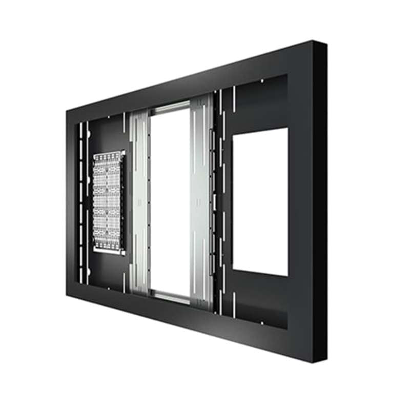 Chief LW75UB Landscape On-Wall Kiosk Black 75 inch, view 3
