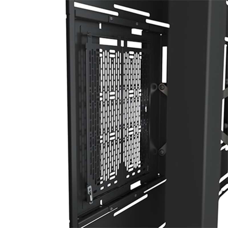 Chief LW75UB Landscape On-Wall Kiosk Black 75 inch, view 5