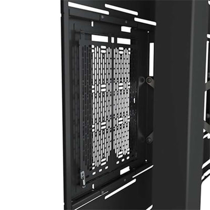 Chief LW75UB Landscape On-Wall Kiosk Black 75 inch, view 5